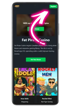 Registration on the site is required in order to play Cash Eruption